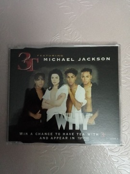 Michael Jackson WHY - Featuring 3T CD Singiel 