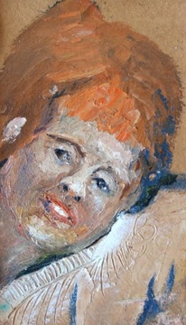 Obraz olejny, Portret Kobiety, z domu aukcyjnego