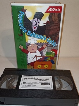 Porwanie Baltazara Gąbki VHS