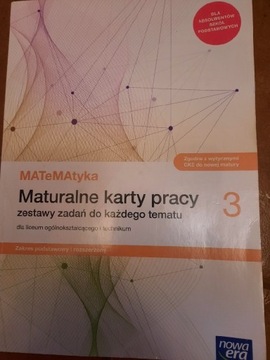 Matematyka maturalne karty pracy 3