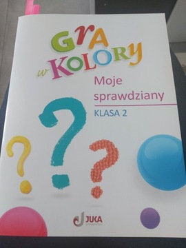 Gra w kolory Moje sprawdziany klasa 2