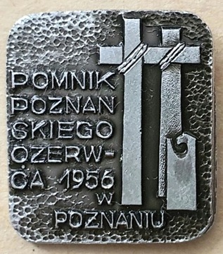 Poznański Czerwiec 1956 Pomnik przypinka 16szt