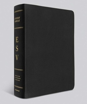 ESV Study Bible | Bonded leather, Black