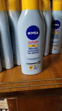 Mleczko ochronne na słońce Nivea Baby ochrona 50+