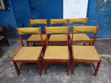 Krzesła PRL,Krzesła Drewne 