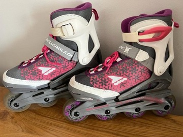 Rolki Rollerblade regulowane rozm. 32-37 stan bdb