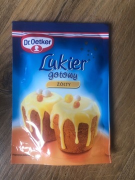 Lukier gotowy żółty Dr. Oetker 100g