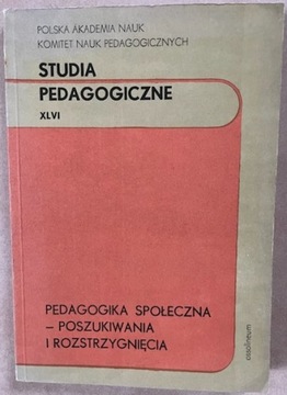 Pedagogika Społeczna - poszukiwania i ...