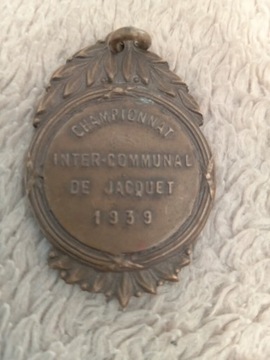 Stary medal sportowy 1939