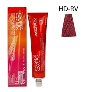 Farba do włosów Matrix Sync czerwony HD-RV
