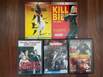 Tarantino - filmy DVD, 5 DVD. Kill Bill, Sin City