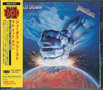CD Judas Priest - Ram It Down (Japan 1997)