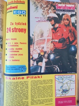 PRL. Magazyn Turystyczny Światowid rocznik 1972.