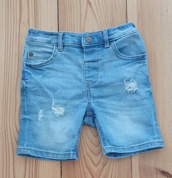 Spodenki krótkie chłopięce jeans NEXT 98