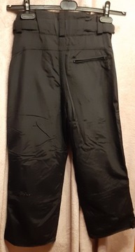 Czarne spodnie narciarskie Ziener rozmiar 140