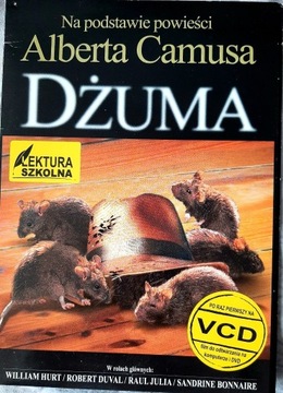 Dżuma,  Albert Camus, 2 x vcd