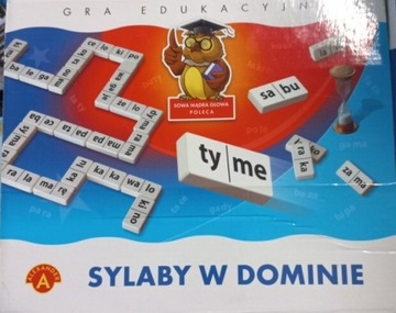 Gra edukacyjna SYLABY W DOMINIE