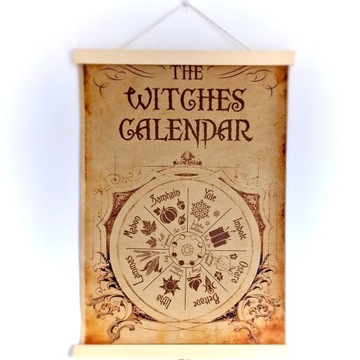 Magiczny plakat Obrazek 30x40 The Witches Calendar