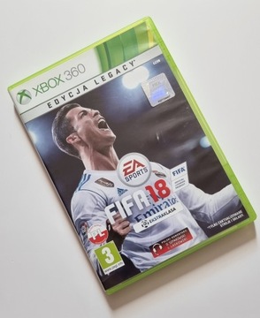 Fifa 18 Edycja Legacy polska wersja xbox 360