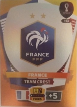 FIFA Qatar 2022 - Team Crest - Francja #113