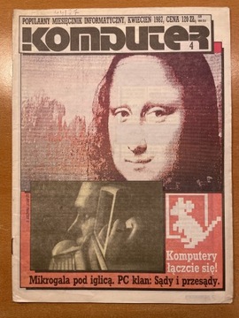 Czasopismo - KOMPUTER - KWIECIEŃ 1987