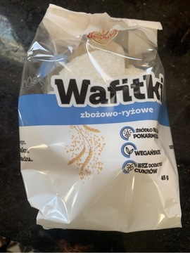 Wafelki zbożowo ryżowe Eurowafel 15 x 45 g błonnik