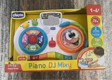 Nowe Chicco piano DJ mixy zabawka dla dzieci