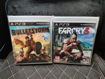 Far Cry 3 i Bulletstorm zestaw ps3 