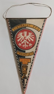 Oryginalny proporczyk '70 Eintracht Frankfurt 