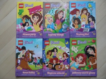 6x Książki Lego Friends Legendy Dżungli Nowe Hobby