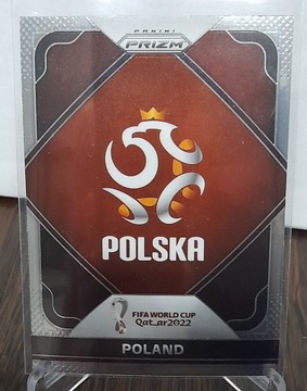 Panini PRIZM 2022 Qatar - Team Logo POLSKA