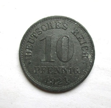 10 Pfennig 1920 r. (cynk) Niemcy