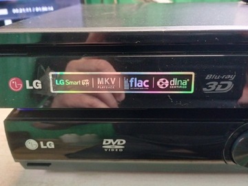 DVD LG 2 szt+1 pilot