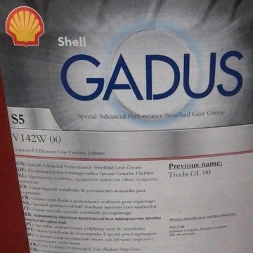 Smar Shell Gadus S5 V142W 00 (180KG) 2 BECZKI 