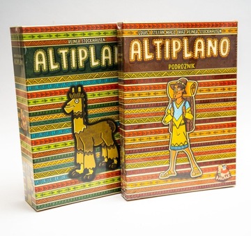 Altiplano + podróżnik, gra planszowa, polska, nowa