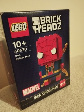 LEGO Brick 'H'eadz 40670 Spiderman Nowe