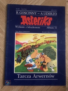 Komiks Asteriks Tarcza Arwernów Egmont leksykon