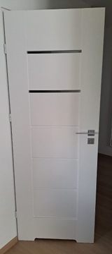 nowe drzwi DRE EVEN 70,białe,lakierowane