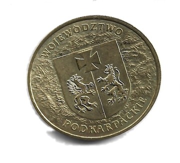 2 zł. Woj. PODKARPACKIE - MENNICZA  2004 r.NG.216.