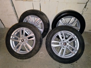 4x Hankook Ventus Prime4 205/55R16 + Felgi SKODA