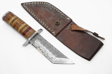 Owniknives nóż Tanto z Damastu damast 6822
