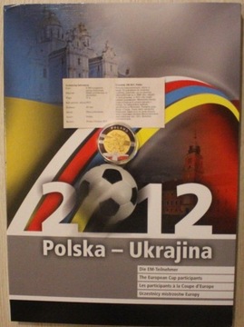 EURO 2012 POLSKA - UKRAINA - NUMIZMAT POLSKA