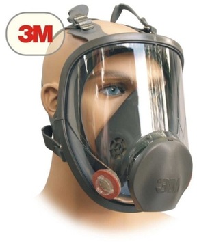 Maska pełnotwarzowa 3M 6700+ filtry węgowe 3M 6059