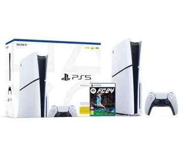 Konsola Sony PlayStation 5 z napędem 1TB + FIFA 24