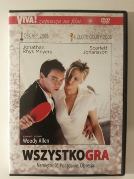 WSZYSTKO GRA -  WOODY ALLEN DVD BDB