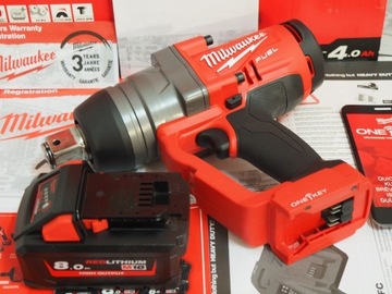 MILWAUKEE M18 ONEFHIWF 1'' klucz udarowy +aku 8Ah