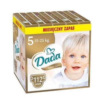 Pampersy Pieluchy Dada 5 Extra Care | 112 szt.