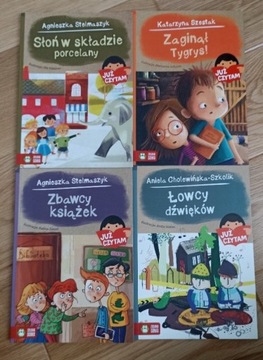 Zestaw 4 książek, Zbawcy książek, Łowcy dzwięków