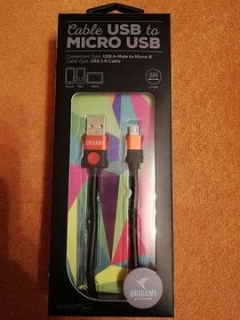  Kabelek Micro USB Lark Origami 1m