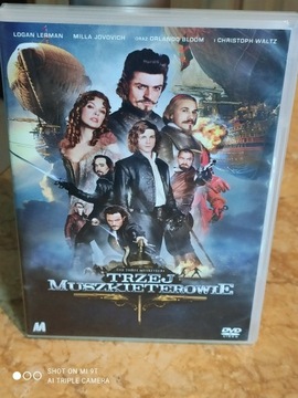 Film Trzej muszkieterowie płyta DVD płyta